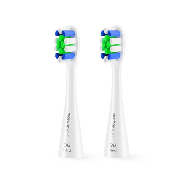 Náhradné hlavice Niceboy Lite Hard white (2 ks) 

