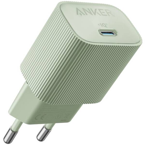 Nabíjačka do siete Anker 511 Nano 4 30W, USB-C zelená

