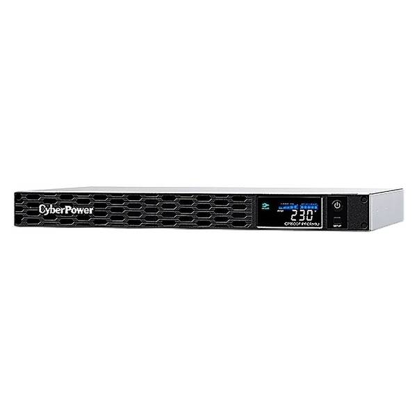 Záložný zdroj CyberPower PFC SineWave LCD GP 1500VA/900W, 1U, Rack, hl. 389 mm čierny

