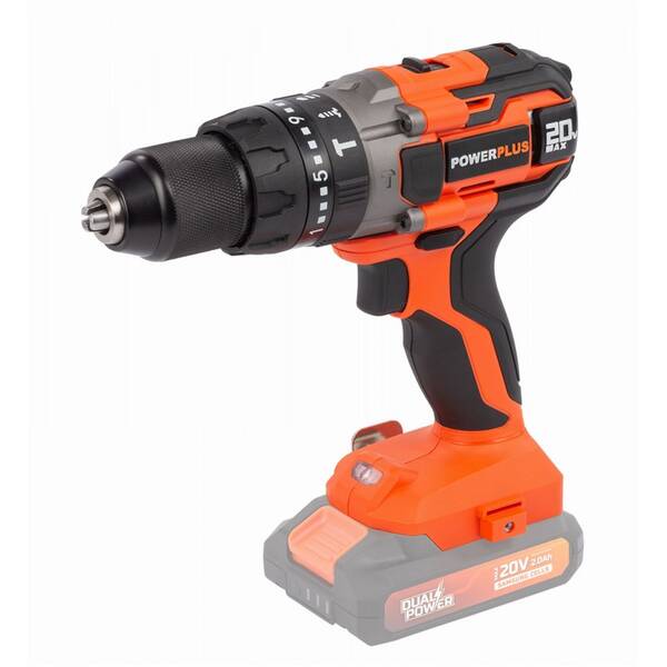 Aku vŕtačka POWERPLUS POWDP15200 (bez batérie) 

