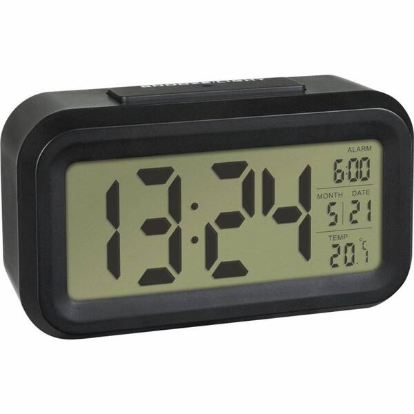 Budík TFA 60.2018.01 LUMIO čierny

