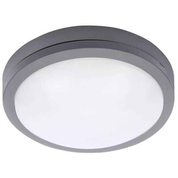LED stropné svietidlo Solight Siena, so senzorom, 20W, 1500lm, 4000K, IP54, 23cm sivé


