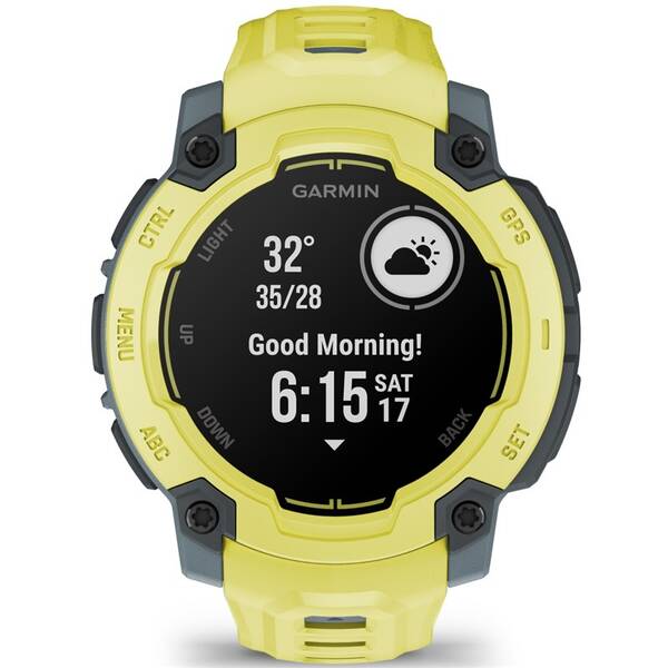 Inteligentné hodinky Garmin Instinct E - 45 mm - Electric Lime / Electric Lime Band 

