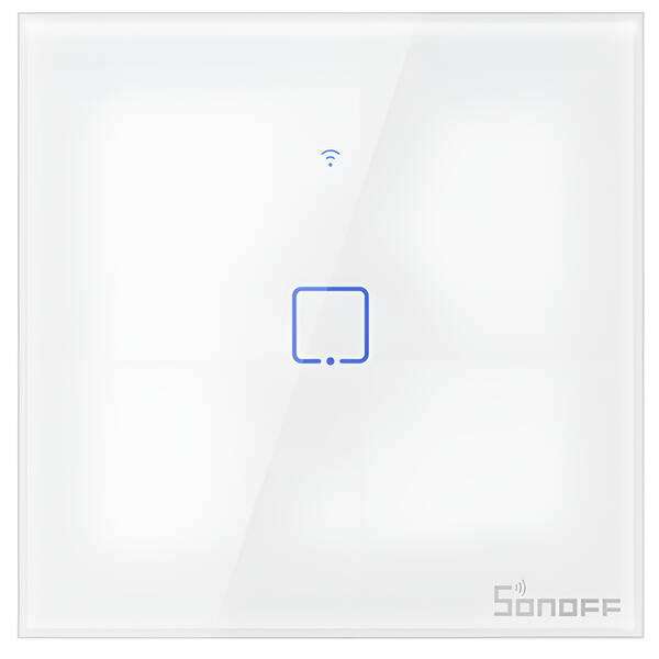 Vypínač Sonoff Smart Switch WiFi + RF 433 T1 EU TX (1-channel) 

