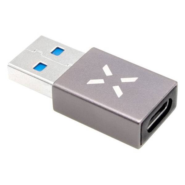 Redukcia FIXED Link USB-C/USB-A sivá

