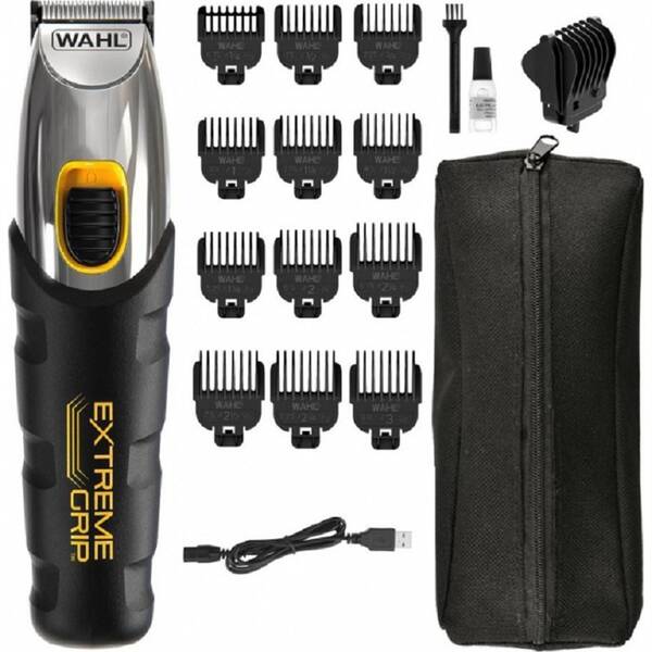 Zastrihávač fúzov Wahl 09893.0440 Extreme Grip čierny

