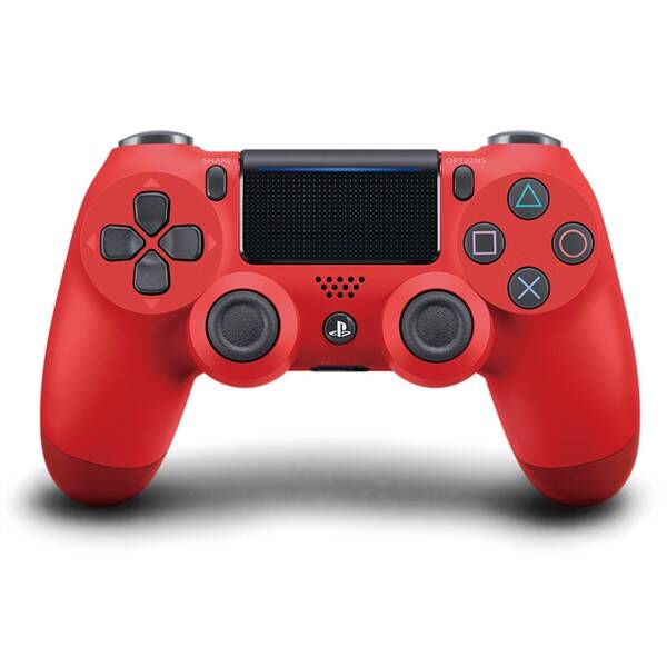 Bezdrôtový ovládač Sony Dual Shock 4 pro PS4 v2 červený

