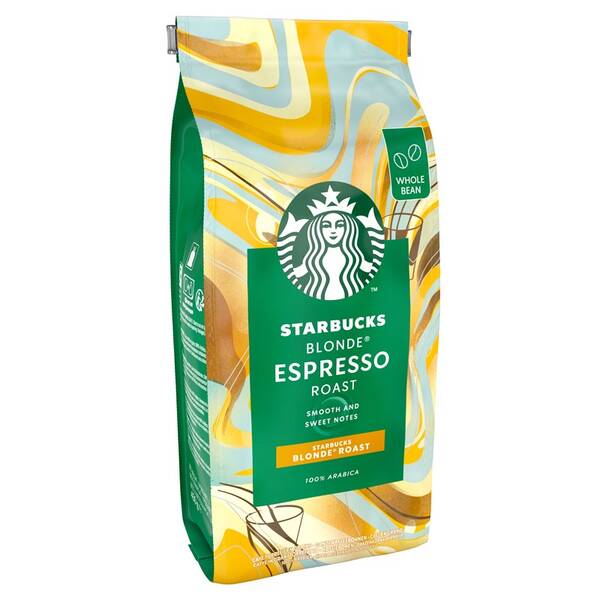 Káva zrnková Starbucks Blonde Espresso Roast 450 g 

