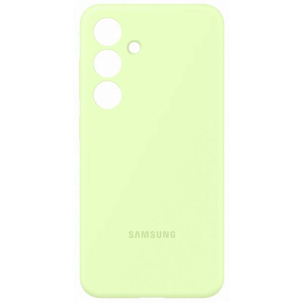 Kryt na mobil Samsung Silicone na Galaxy S24 zelený

