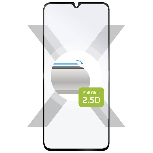 Tvrdené sklo FIXED Full-Cover na Samsung Galaxy A05s čierne

