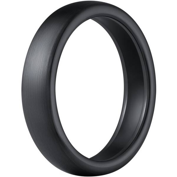 Platobný prsteň Niceboy ONE veľkosť 9 - Brushed Black 

