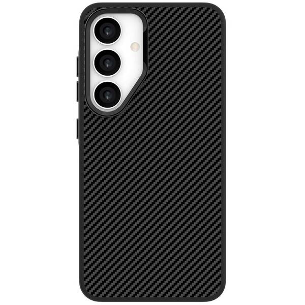 Kryt na mobil WG Platinum Carbon Magnet na Samsung Galaxy S25 5G čierny

