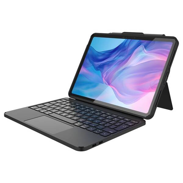 Puzdro s klávesnicou na tablet FIXED Typee Enduro na Apple iPad 10,9" (2022)/iPad 11" (2025), CZ čierne

