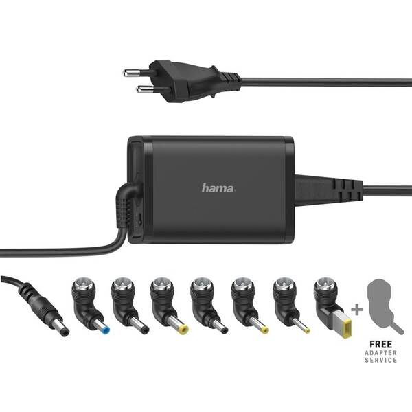 Sieťový adaptér Hama univerzálny pre notebook, 15/19 V, 65 W 

