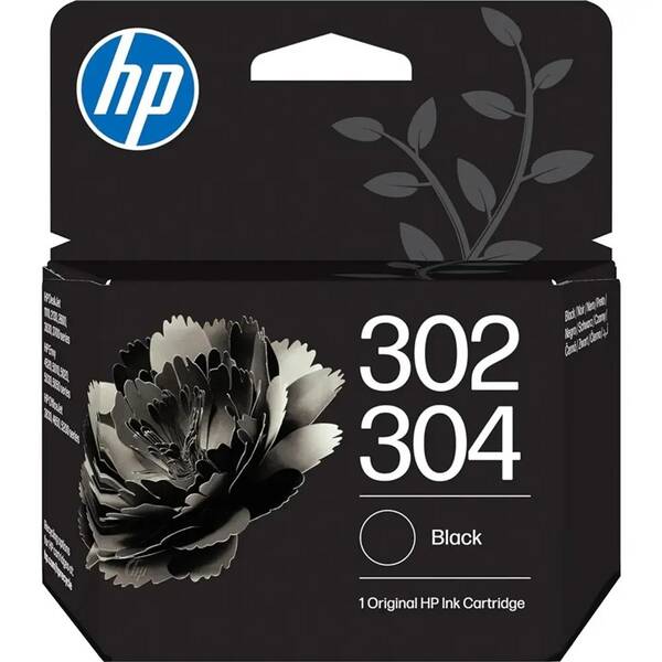 Cartridge HP B7RT7AE, HP 302/304, black, 120str. 

