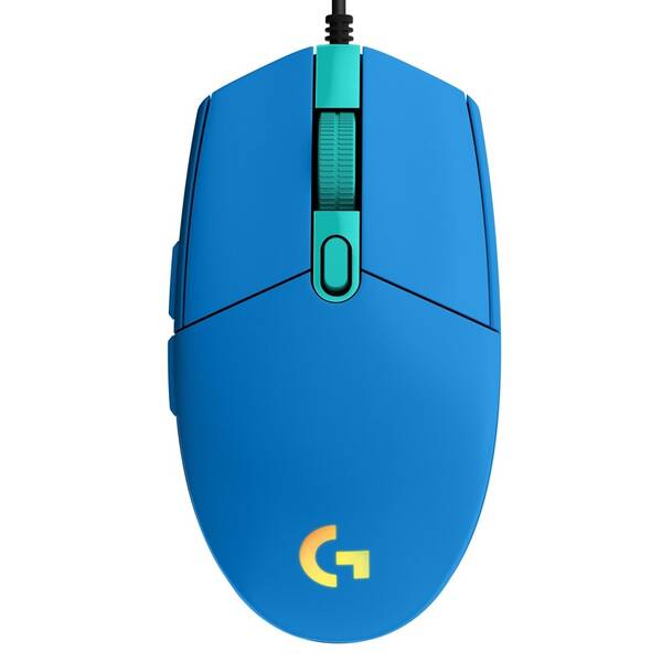 Myš Logitech G203 Lightsync modrá

