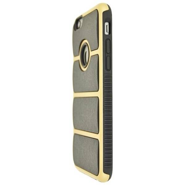 Kryt na mobil 4-OK Chrome Iron na Apple iPhone 6 čierny

