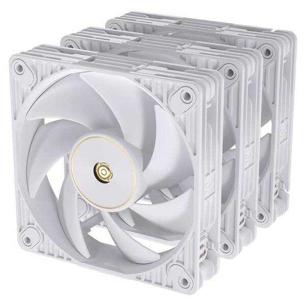 Ventilátor Asus ProArt PF120 White 3in1, 120 mm, 3 ks biely


