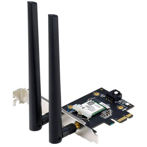 Sieťová karta Asus PCE-BE6500 WiFi 7 čierna

