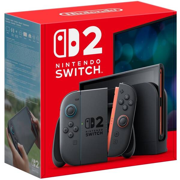 Herná konzola Nintendo Switch 2 čierna

