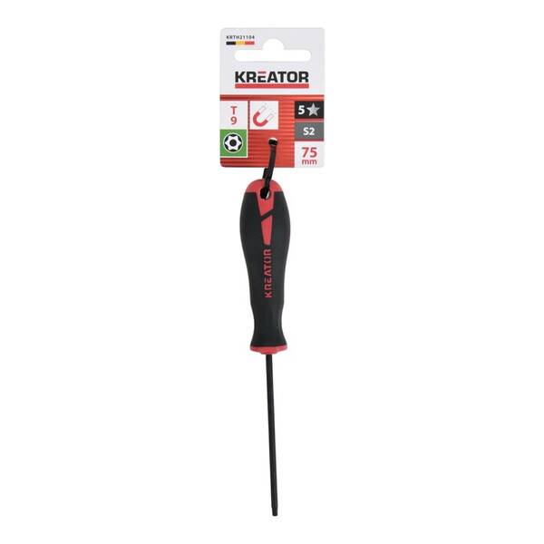 Skrutkovač Kreator KRTH21104 TORX T9x75 

