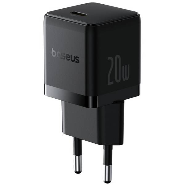Nabíjačka do siete Baseus Palm 20W USB-C PD QC 3.0 čierna

