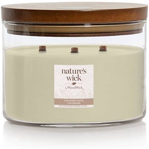Vonná sviečka Nature'S Wick CASHMERE WOOL 433, 

