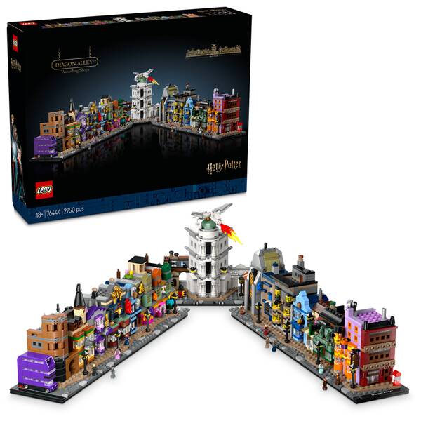 Stavebnica LEGO® Harry Potter™ 76444 Kouzelnické obchody v Příčné ulici 

