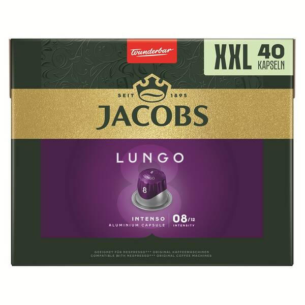 Kapsuly pre espressá Jacobs Lungo (40 ks) 

