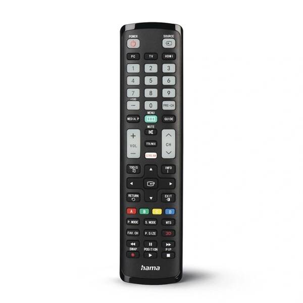 Diaľkový ovládač Hama pre TV Samsung 1:1 čierny


