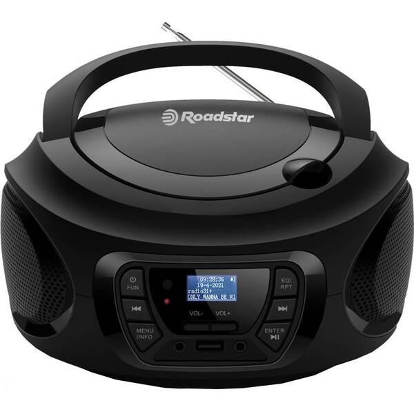 Rádioprijímač DAB+/CD Roadstar CDR-375 D+ čierny

