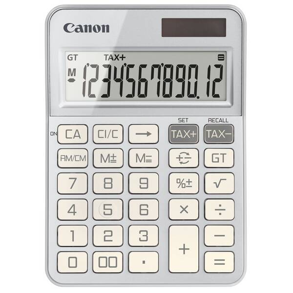 Kalkulačka Canon KS-125KB-SL EMEA HB strieborná

