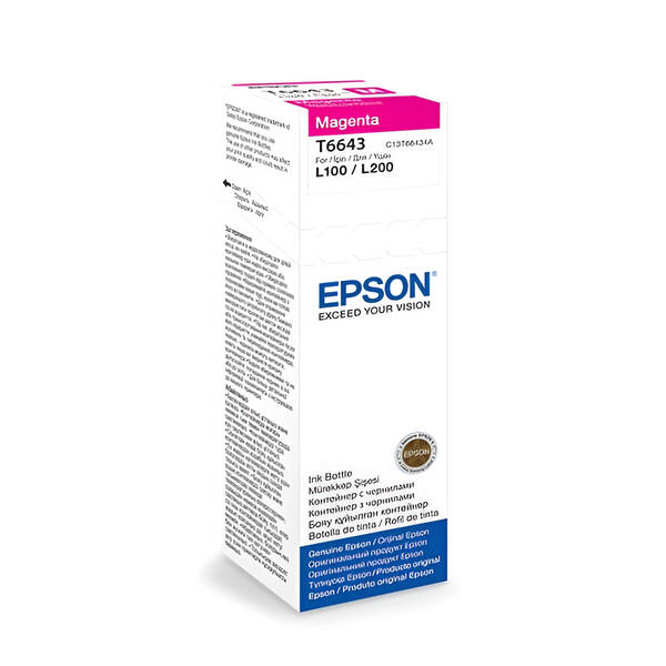 Cartridge Epson T6643, 70 ml 

