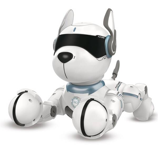 Interaktívne zvieratko SPARKYS Robopes biele

