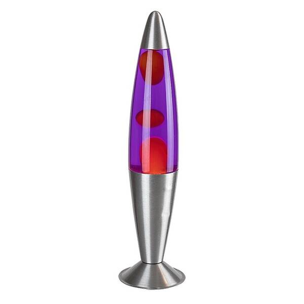 Stolná lampička Rabalux LOLLIPOP3 strieborná/fialová

