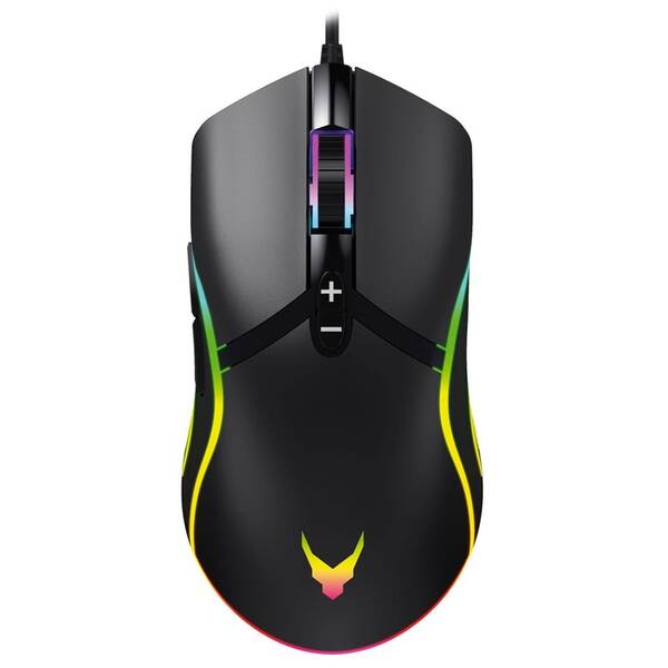 Myš PLATINET VARR VGM-B03 RGB čierna


