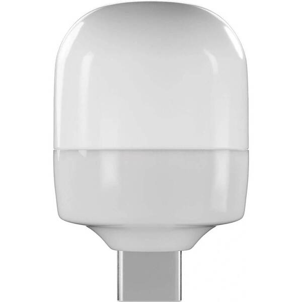 Nočné svetlo RETLUX USB-C mini bulb 0,3W WW biele

