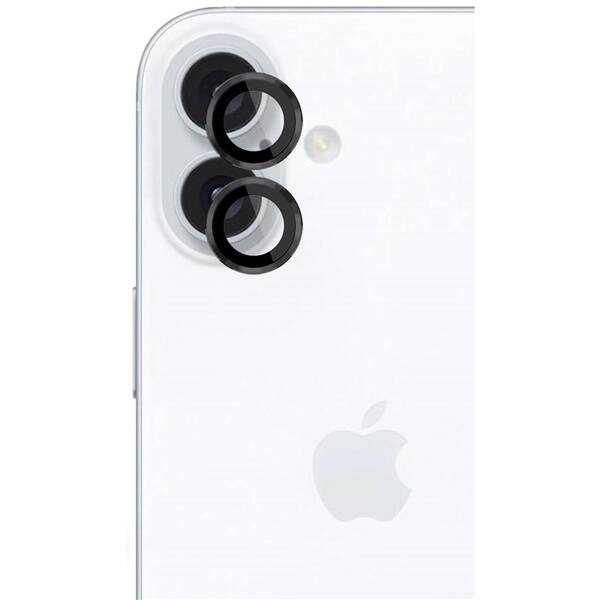 Ochranné sklo šošovky fotoaparátu 3mk Lens Protection Pro na Apple iPhone 16/16 Plus čierne

