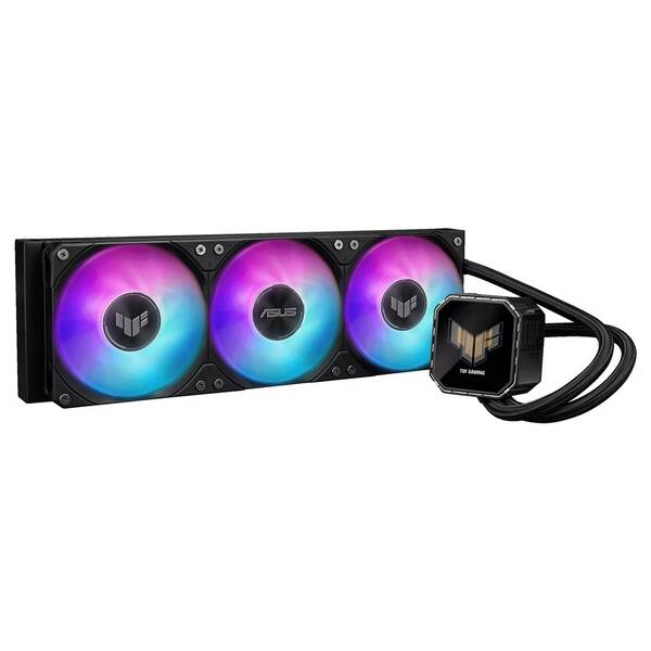 Vodný chladič Asus TUF Gaming LC III 360 ARGB LCD Black čierny

