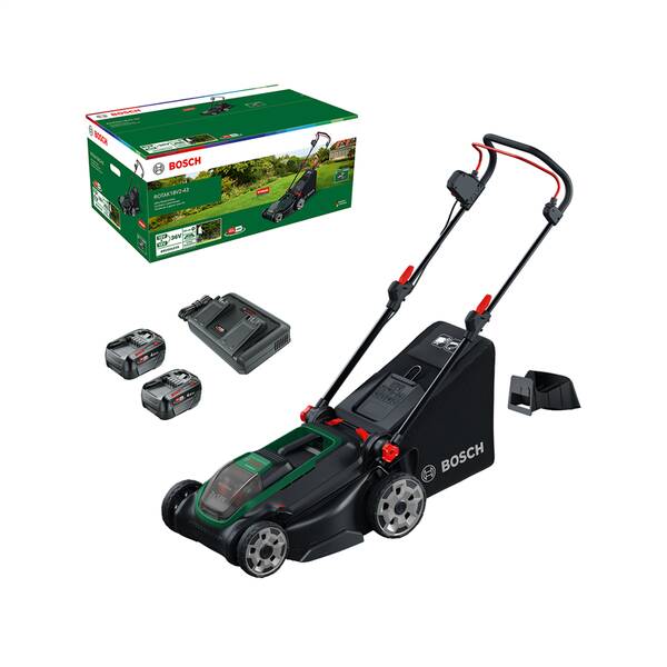 Kosačka Bosch ROTAK 18V2-43 (s baterií) 

