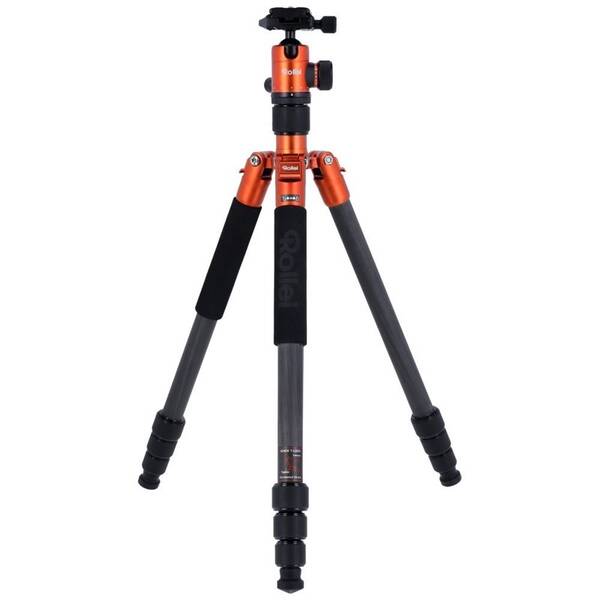Statív Rollei C5i Carbon čierny/oranžový

