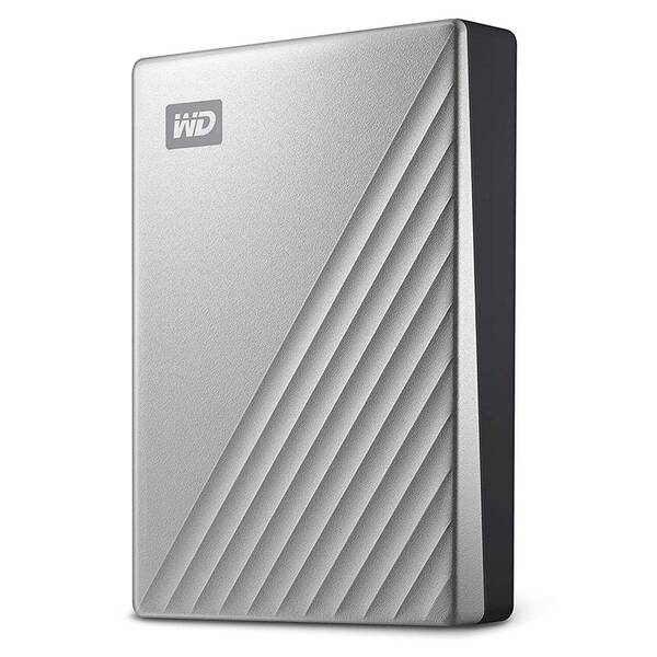 Externý pevný disk Western Digital 4TB strieborný

