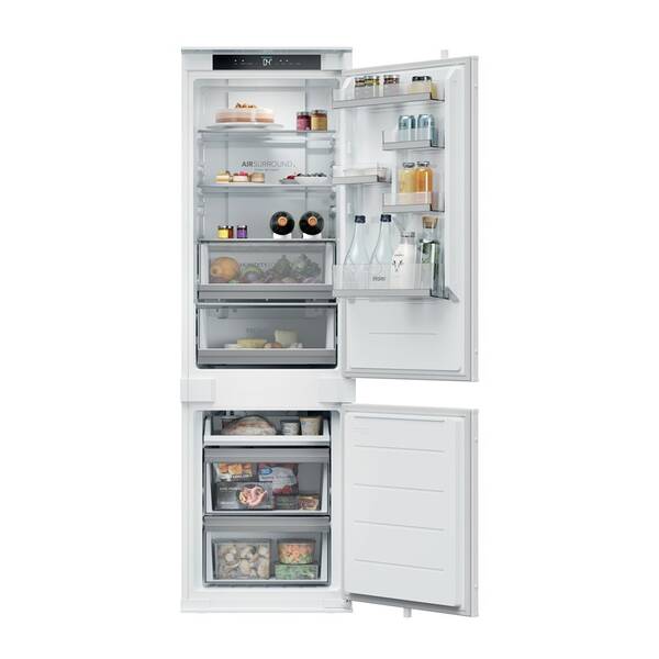 Chladnička s mrazničkou Haier EHBQW5518E biela


