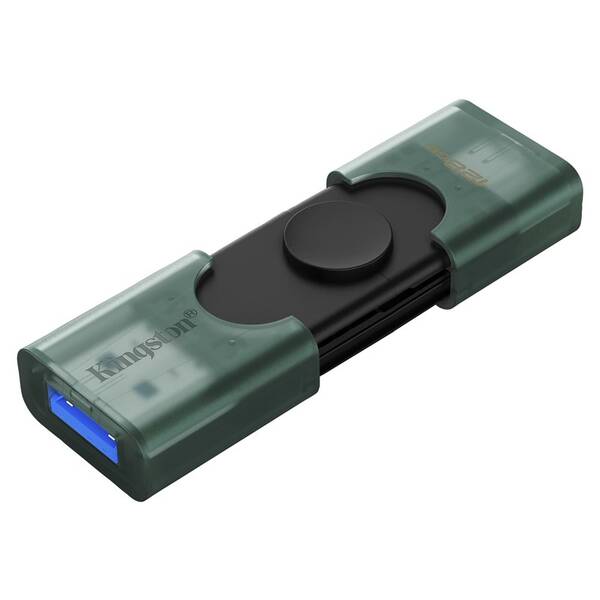 USB flashdisk Kingston DataTraveler Duo G2 128GB zelený

