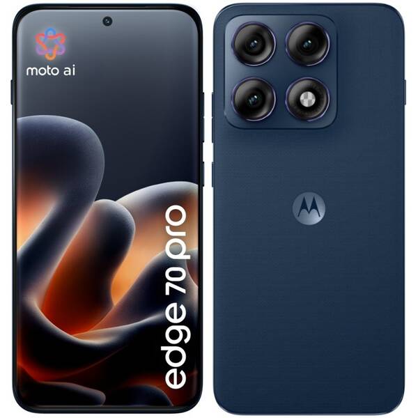 Mobilný telefón Motorola Edge 70 Pro 5G 12 GB / 512 GB modrý


