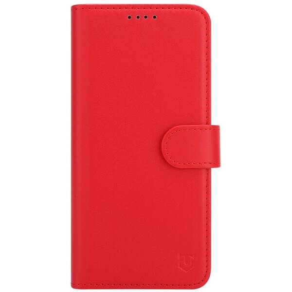 Puzdro na mobil flipové Tactical Field Notes na Xiaomi Redmi Note 15 4G/5G červené

