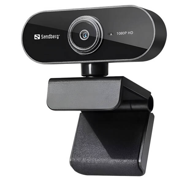 Webkamera Sandberg Webcam Flex 1080P HD čierna

