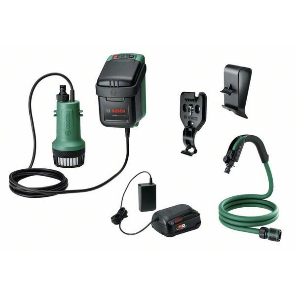 Sudové čerpadlo Bosch GardenPump 18V-2000 (s batériou) 

