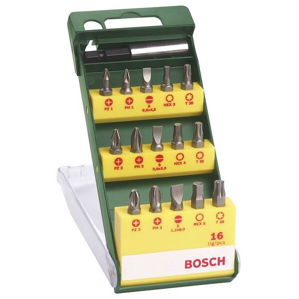 Sada bitov Bosch (16 ks) 

