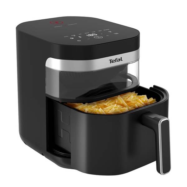 Fritéza teplovzdušná Tefal Easy Fry Infrared EY8328E0, 7 l sivá

